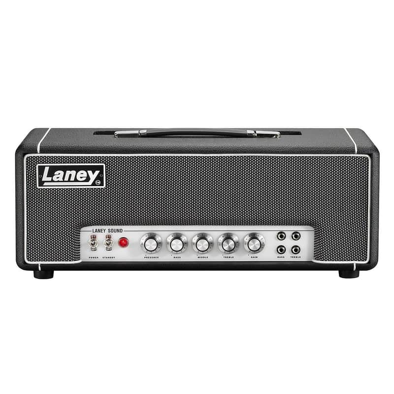 Laney LA30BL Black Country Customs Guitar Amplifier Head, 30-Watt Channel image 1