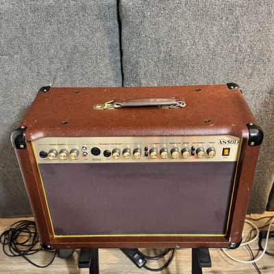 Marshall Acoustic Soloist AS50D 2-Channel 50-Watt 2x8" Acoustic Guitar Combo 2007 - Present - Brown image 2