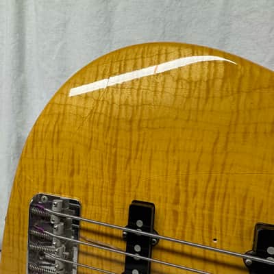 Fender Jazz Bass 4-string J-Bass - photo - Foto Flame - MIJ Made In Japan 1994 - 1995 image 4