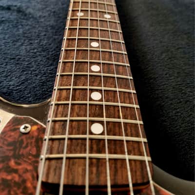 2002 Fender Jaguar HH CIJ Sunburst - Rare "Modern Vintage" Kurt Cobain Tribute w/ DiMarzio Super Distortions image 8
