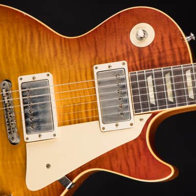 2022 - Gibson Custom Shop Made 2 Measure Murphy Lab '59 Les Paul Standard Murphy Painted Ultra Heavy Aged Abiline Sunset Burst image 13