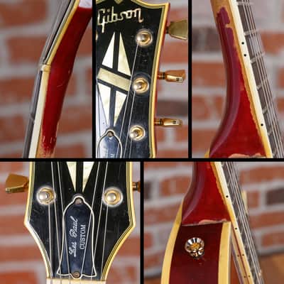 Gibson Les Paul Custom Plain Maple Top Cherry Sunburst 1981 w/OHSC (Refret) image 13