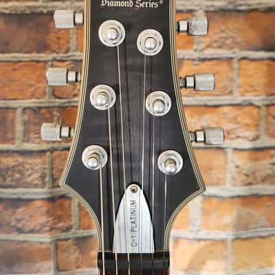 Schecter C-1 Platinum Rosewood Fretboard See-Thru Black Satin w/ Upgraded Bridge EMG & Changed Tuners image 4