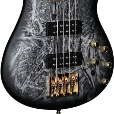 Ibanez SR300EDX Standard Electric Bass  Black Ice Frozen Matte image 6