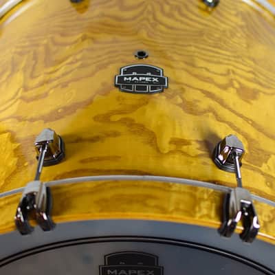 Mapex Bassdrum Saturn IV EX 22x18 Natur Ash Burl image 3