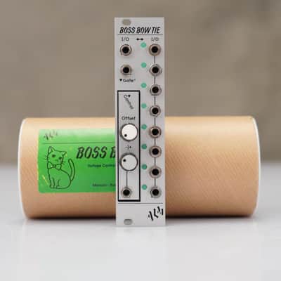 ALM Busy Circuits Boss Bow Tie Eurorack Module w/ Tube & Patch Cables #58589 image 4