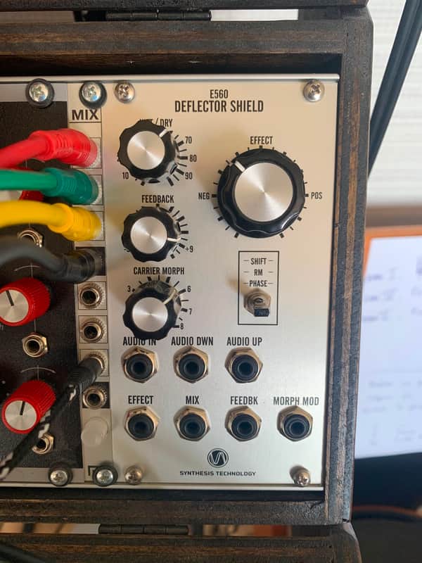 Synthesis Technology e560 Deflector Shield 2010s - Silver image 1
