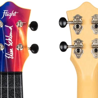 Flight TUS-EE SUNSET Elise Ecklund Signature Travel Soprano Ukulele New - Sunset image 7