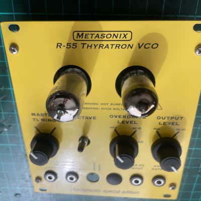 Metasonix R-55 Thyratron VCO Big City Music Special Edition 2012 - Yellow image 2