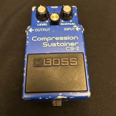 Boss CS-2 Compression Sustainer (Black Label) 1981 - 1989 - Blue image 1