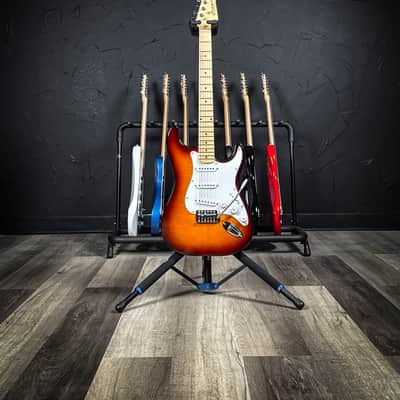 Cozart Strat-Style Electric Guitar - Sunburst - Gig Bag Included image 1