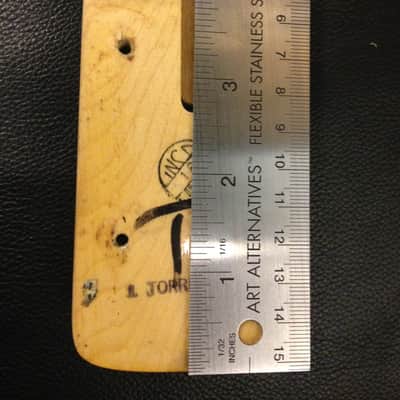 Fender Precision Bass Neck 1975 Maple 1 1/2" nut, "A" width (like jazz bass) image 17