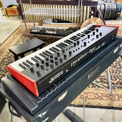 SCI GLIGLI Sequential Circuits Prophet 600 61-Key 6-Voice Polyphonic Synthesizer 1982 - 1985 original vintage USA analog synth image 2