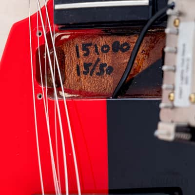 2015 Dean Custom Shop USA Michael Schenker Red Black Flying V, Signed 1 of 50 w/ Case, CoA, Tags image 18
