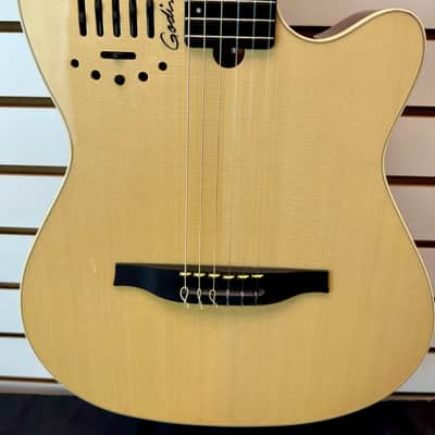 Godin MultiAc Nylon Deluxe Acoustic Electric with Gig Bag - Pre Owned image 3