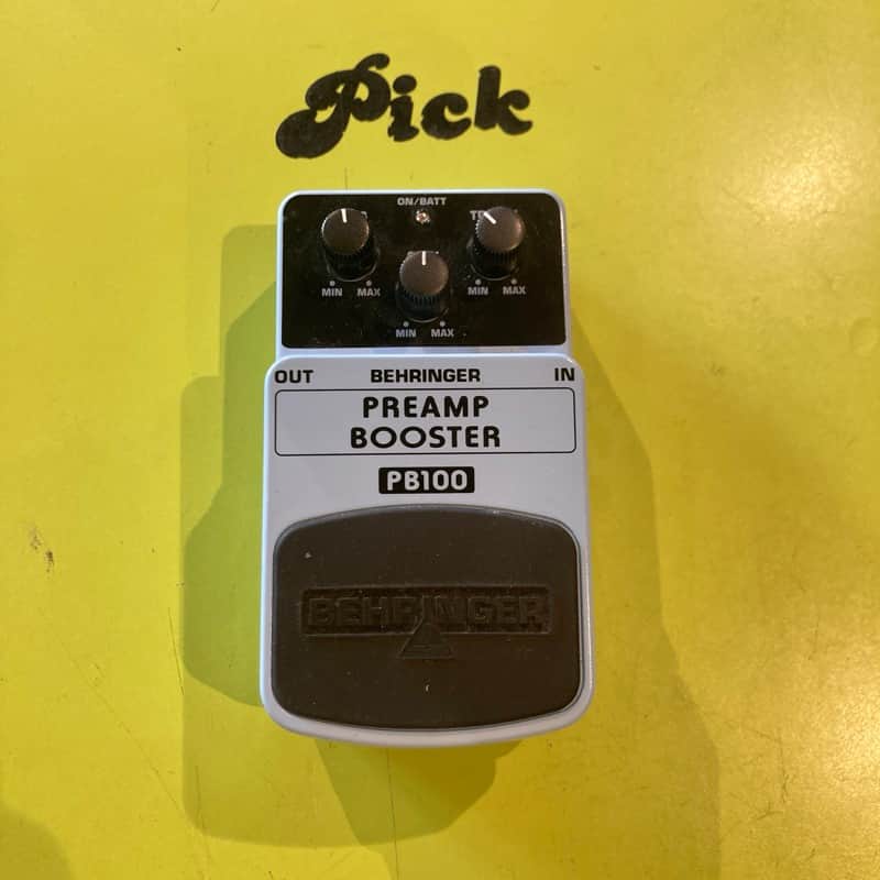 Behringer PB100 Preamp Booster 2010s - White image 1