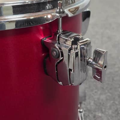 Used Ludwig Classic Maple Rack Tom 13x11 Diablo Red - Very Good image 5