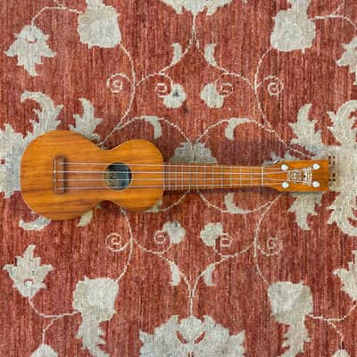 Vintage Jonah Kumalae Koa Soprano Ukulele image 3