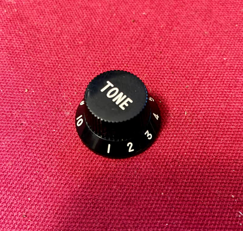 Fender 1979 vintage Stratocaster Tone knob Black Strat image 1