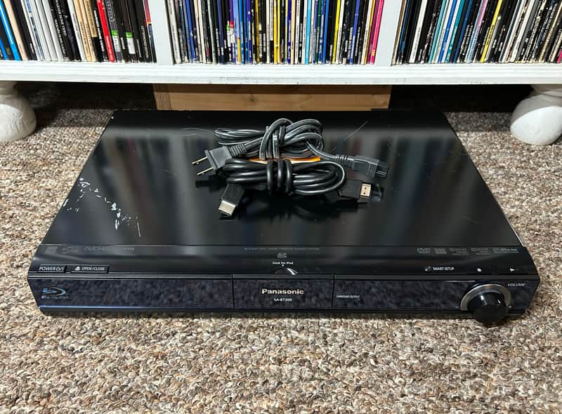 Panasonic SA-BT300 7.1-Ch Blu-ray/DVD Home Theater Receiver Player TESTED ✅