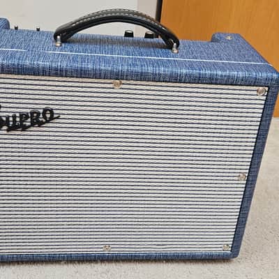 Supro 1970RK Keeley Custom 25-Watt 1x10" Guitar Combo 2018 - Present - Blue Rhino image 1