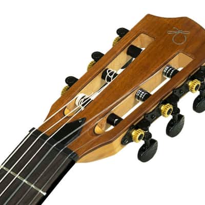 HEX Y500N S/NT Chambered Body Classical Nylon Guitar LR Baggs Element Bronze VTC image 9