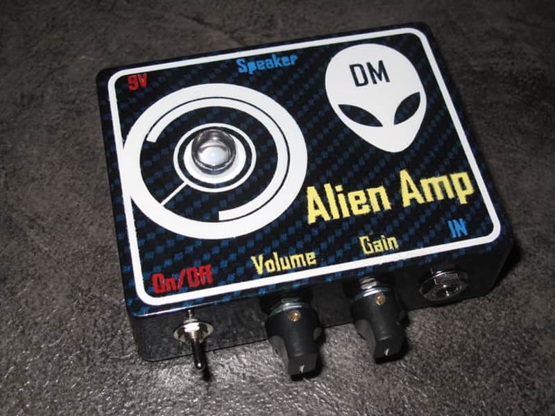 DM Alien Amp, ampli format pédale, handmade et unique image 1