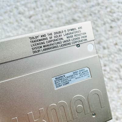 [ULTRA RARE] Sony WM-10RV(WM-40) Walkman Cassette Player, Top Silver ! Working ! image 12