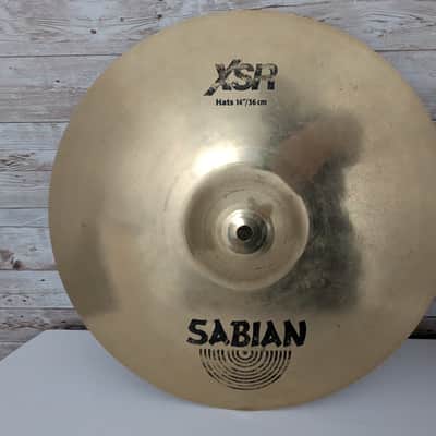 Used Sabian 14" XSR Hi-Hat Cymbals (Pair) image 2