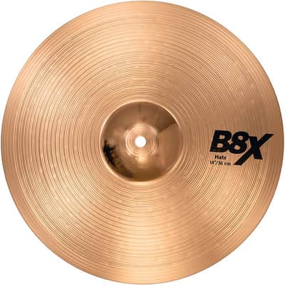 SABIAN B8X Hi-hat Pair Regular 14 in. image 3