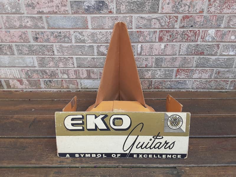Vintage 1960's Eko Guitar Dealer Music Store Stand! RARE, Original Display Piece! image 1
