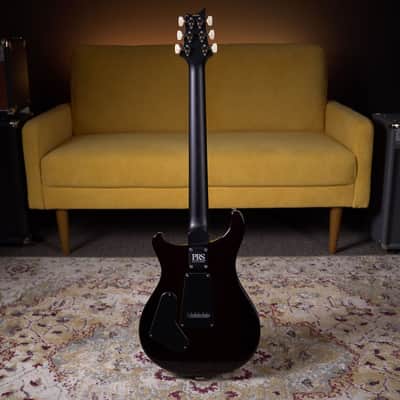 New PRS CE 24 Semi-Hollow - Fire Red Burst w/Black Satin Neck image 4