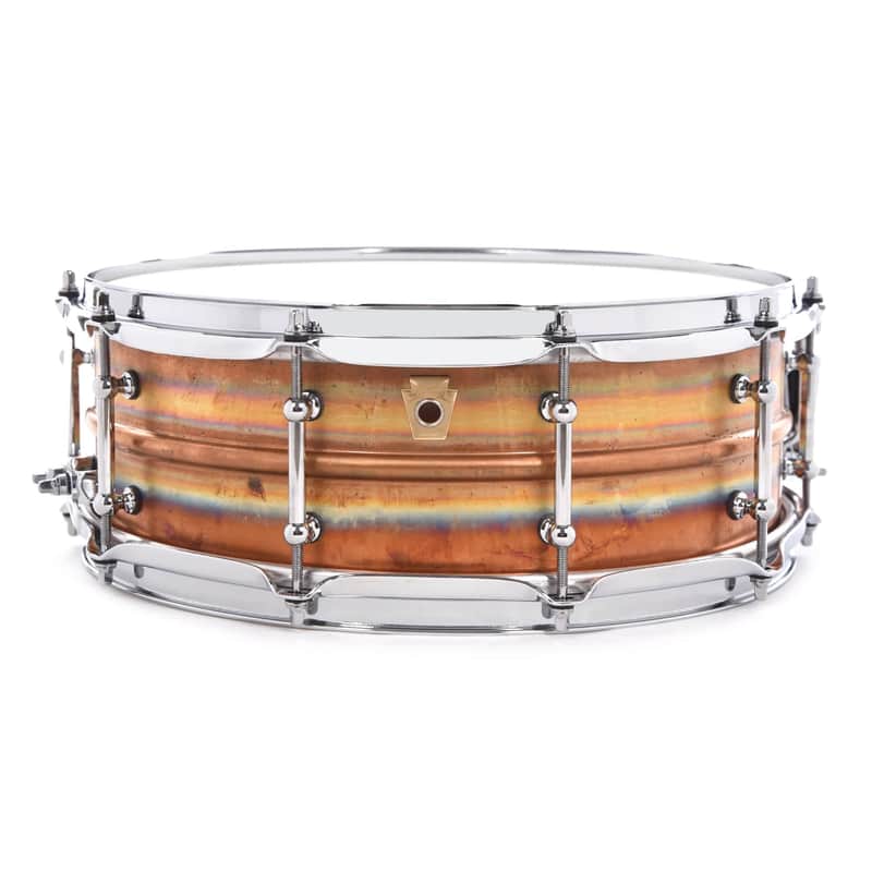 Ludwig 5x14" Raw Bronze Snare Drum with Tube Lugs LB550RT image 1