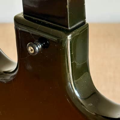 1963 Gibson Melody Maker D Factory reneck – Vibrola w/ Original Alligator Case image 12