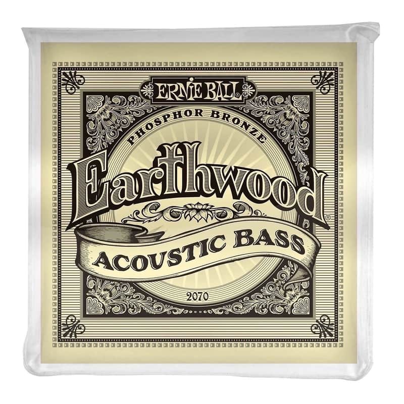 Ernie Ball 2070 Earthwood Acoustic Bass Strings, .045 - .095 image 1