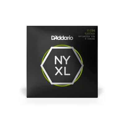 D'Addario NYXL 11-56 Medium Top/ XHeavy Bottom Electric Guitar Strings- NYXL1156 image 3