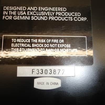 Gemini PMX-350 2-Channel Stereo DJ Mixer image 6