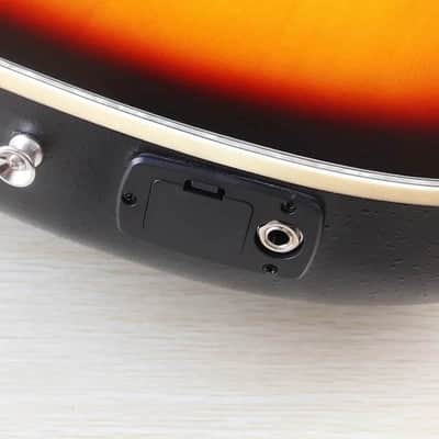12 String Electric Acoustic Guitar, Laminated Spruce Top Body, Okoume Neck, 23 Frets Fingerboard image 8