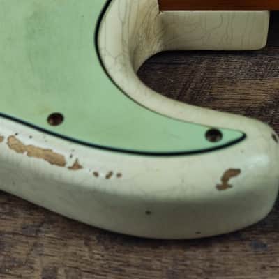 MyDream Partcaster Custom Built - Heavy Relic Aged White Hepcat Serie L image 6