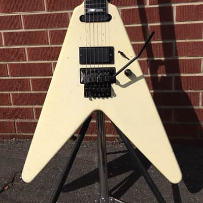 Framus German Custom Shop WH-1 Relic Wolf Hoffmann/Accept Aged Crème White High Polish  NOS image 5