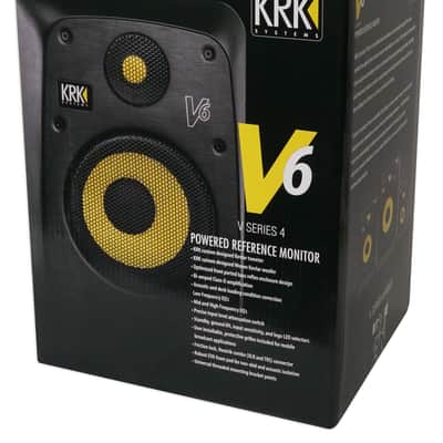KRK V6S4-NA V-Series 6" Powered Reference Studio Monitor Active Speaker image 7
