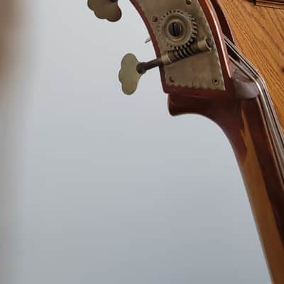 Vintage Framus (Germany) 3/4 Upright Double String Bass w/vintage Ampeg Pickup image 7