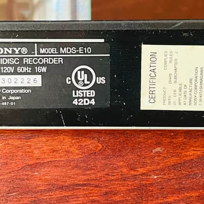 Sony E10 Minidisk 90's - grey image 5