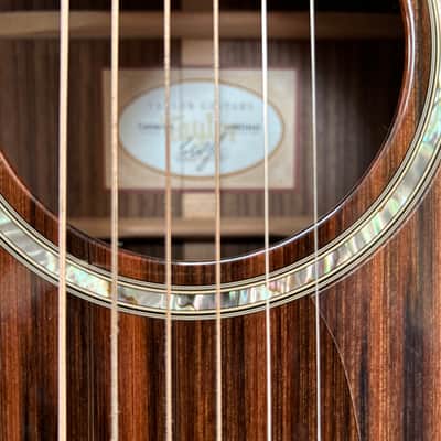 Taylor Limited Edition Custom Shop Grand Auditorium Sinker Redwood acoustic guitar  2014 - Sinker Redwood gloss top image 17