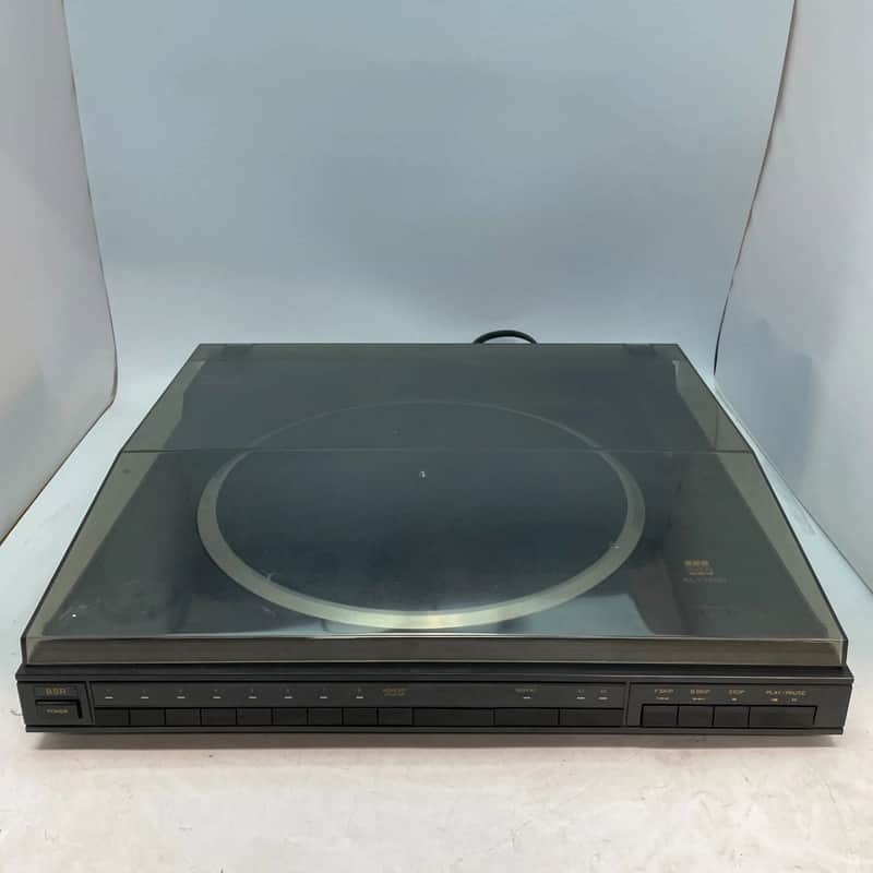BSR XL-1200 Linear Tracking Belt-Driven Automatic Turntable TESTED WORKS GREAT image 1