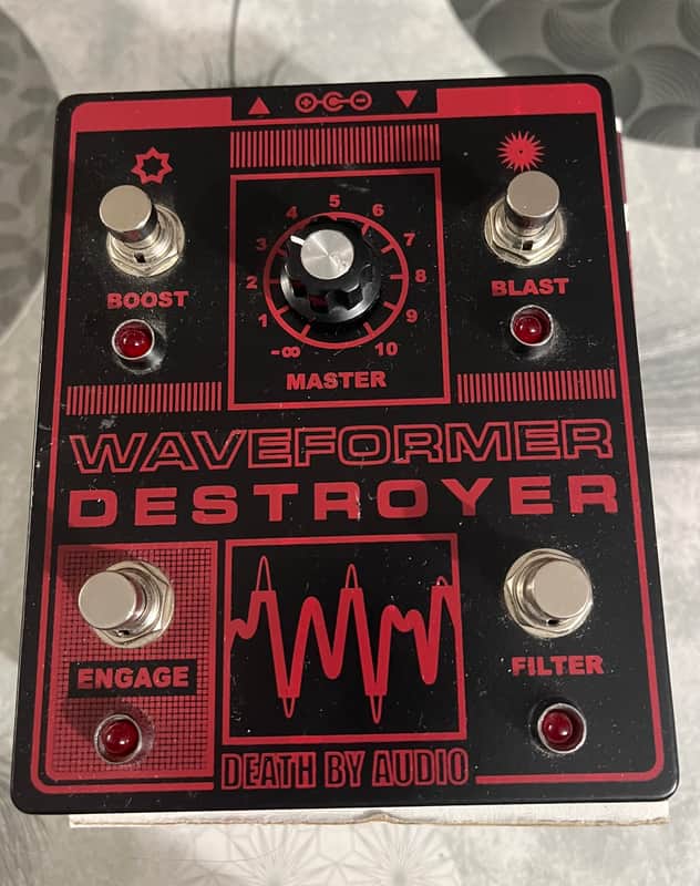 Death By Audio Waveform Destroyer 2010s - Black image 1