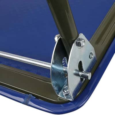 Heavy-Duty Flatbed DJ & Music Gear Cart – 300 lb Folding Rolling Cart for Speakers, PA & Road Cases image 3