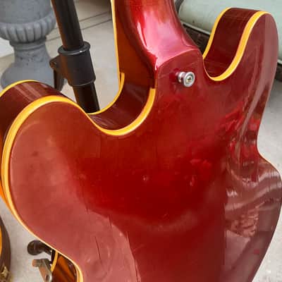 Gibson ES-330TD 1967 - Long Neck - Sparkling Burgundy image 14