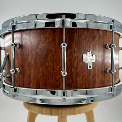 AZ Custom Drums Bubinga Stave 6.5x14 Snare Drum 2008 image 1