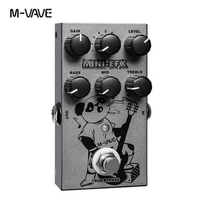 M-vave Mini EFX Compact Guitar Multi-Effects Pedal with 9 Drive Tones，3-Band EQ & True Bypass – Portable Tone Shaper for Electric Guitars (Price includes the import duty for US buyer) image 1